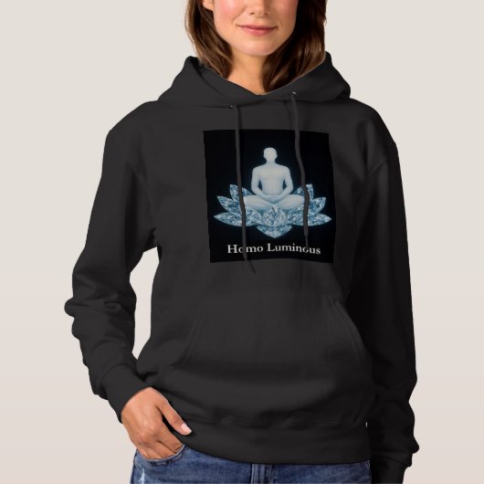 Homo Luminous Dameshoodie Hoodie (Voorkant)