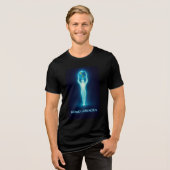 Homo Luminous - Lichtbrenger Heren Bella T-Shirt (Voorkant volledig)