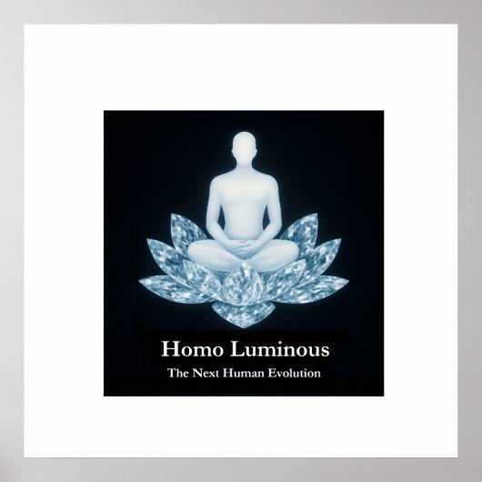 Homo Luminous Poster (Voorkant)