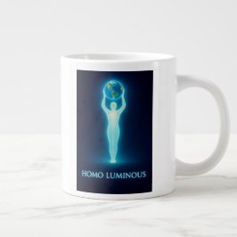 Homo Luminous The Light Bringer Ochtendmok Jumbo Grote Koffiekop