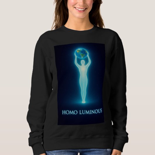Homo Luminous - The Light Bringer Sweatshirt Vrouw (Voorkant)