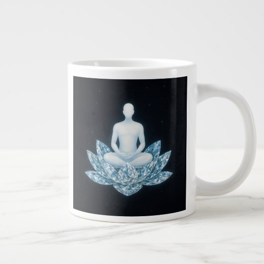 Homo Luminous The Next Human Evolution Jumbo Mug Grote Koffiekop (Rechts)