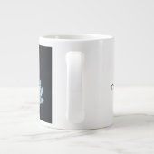 Homo Luminous The Next Human Evolution Jumbo Mug Grote Koffiekop (Achterkant)