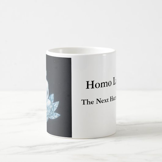 Homo Luminous The Next Human Evolution Mug 11 oz Koffiemok (Center)