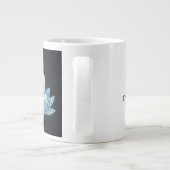 Homo Luminous The Next Human Evolution Mug Jumbo Grote Koffiekop (Achterkant)