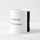 Homo Luminous The Next Human Evolution Mug Jumbo Grote Koffiekop (Voorkant)
