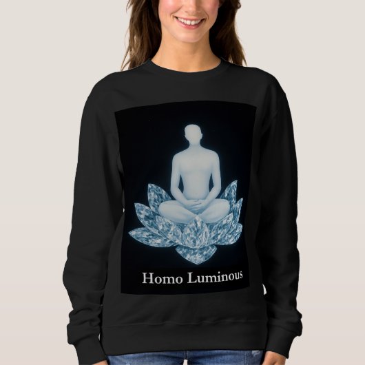 Homo Luminous Womens Sweatshirt (Voorkant)