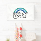 Homo man en trots spandoek (Insitu)