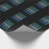 Homo Man Retro Pride Proud Cadeaupapier (Hoek)