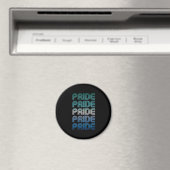 Homo Man Retro Pride Proud Magneet (Insitu (Vaatwasser))