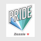 Homo mannelijke trots sticker (Vel)