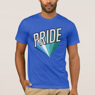 Homo mannelijke trots t-shirt
