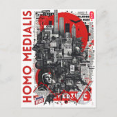 Homo Medialis Briefkaart (Voorkant)