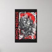 Homo Medialis Canvas Afdruk (Voorkant)