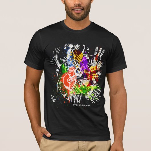 Homo Neuroticus T-shirt (Voorkant)