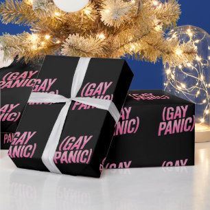 Homo Paniek LGBTQ Protest Pride Cadeaupapier