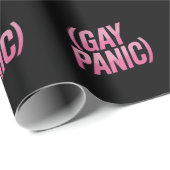 Homo Paniek LGBTQ Protest Pride Cadeaupapier (Rol Hoek)