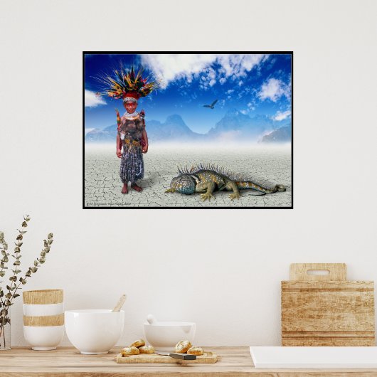 Homo Pholidota Medius - Poster (Keuken)