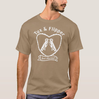 Homo pinguïn huwelijks vriend t-shirt