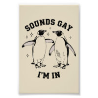 Homo pinguïn klinkt gay ik ben in  queer lgbtq