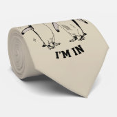 Homo pinguïn klinkt gay ik ben in  queer lgbtq stropdas (Opgerold)