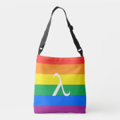 Homo Pride Activisme Crossbody Tas (Achterkant)