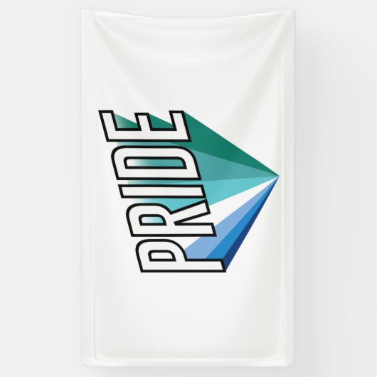 Homo Pride Burst Spandoek (Verticaal)