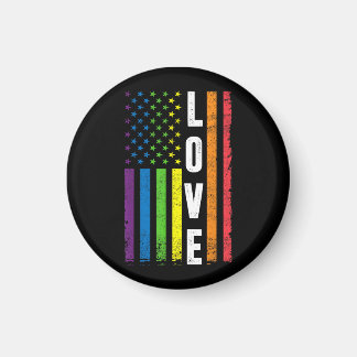 Homo Pride Cadeaus Mannen Vrouwen LGBT Regenboog V Magneet