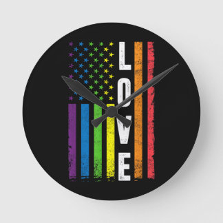 Homo Pride Cadeaus Mannen Vrouwen LGBT Regenboog V Ronde Klok