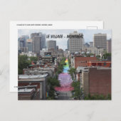 homo, pride, fierté, dorpskonie, montréal briefkaart (Voorkant / Achterkant)