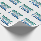 Homo Pride Woord Cadeaupapier (Hoek)
