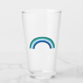 Homo Regenboog Azure Glas (Voorkant)