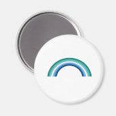 Homo Regenboog Azure Magneet (Voorkant / Achterkant)