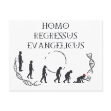 Homo Regressus Evangelicus – Grappige Anti-MAGA Ka