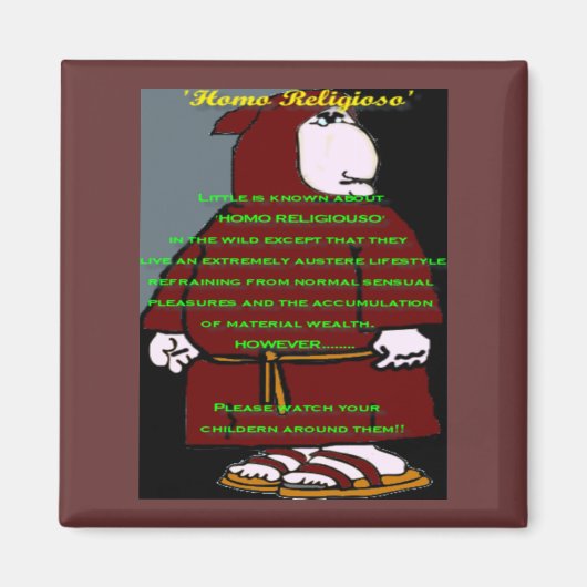 Homo Religioso Magneet (Voorkant)