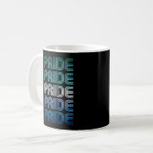 Homo Retro Pride Pride Koffiemok (Voorkant links)