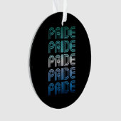 Homo Retro Pride Pride Ornament (voorkant)