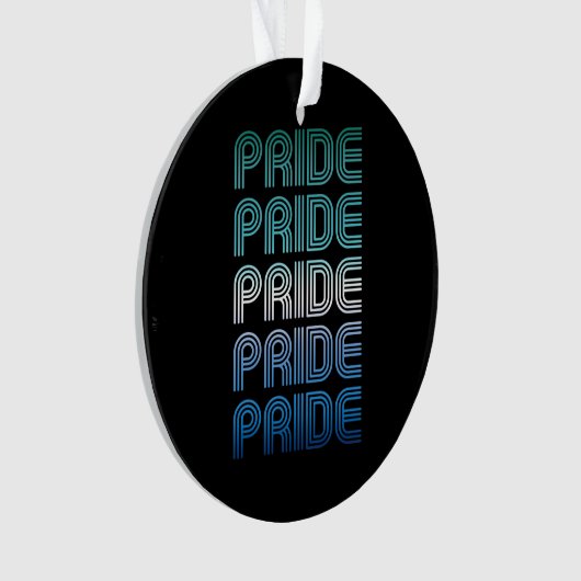 Homo Retro Pride Pride Ornament (voorkant)