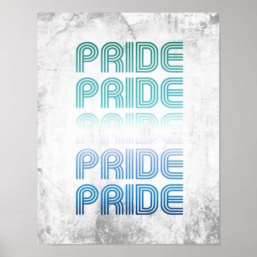 Homo Retro Pride Pride Poster (Voorkant)