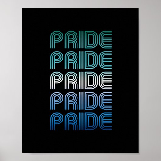 Homo Retro Pride Pride Poster (Voorkant)