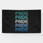 Homo Retro Pride Pride Spandoek (Horizontaal)
