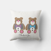homo ' s met een teddybeer bruiloft kussen (Achterkant)
