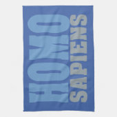 HOMO SAPIENS aangepaste handdoeken (Verticaal)