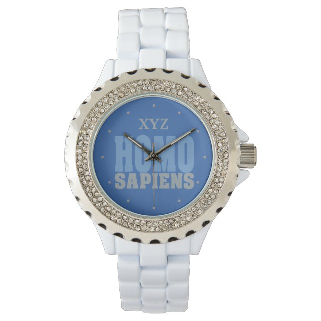 HOMO SAPIENS aangepaste horloges (Voorkant)
