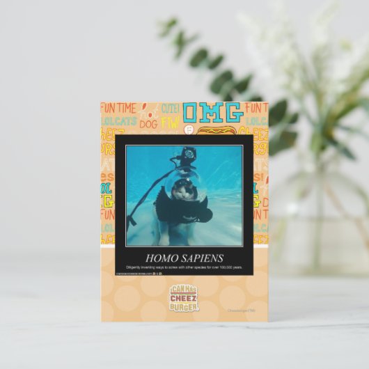 Homo Sapiens Briefkaart (Staand voorkant)