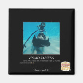 Homo Sapiens Magneet (Voorkant)