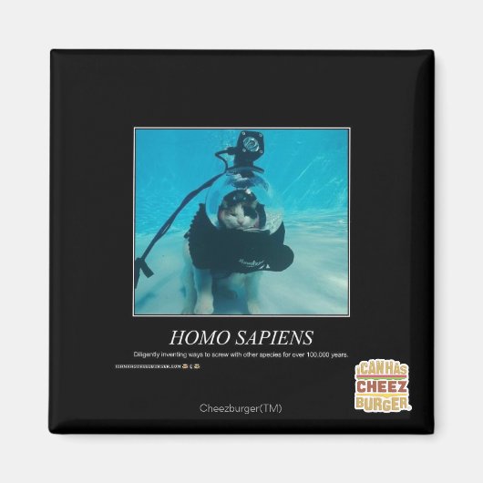 Homo Sapiens Magneet (Voorkant)