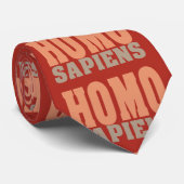 HOMO SAPIENS stropdas (Opgerold)