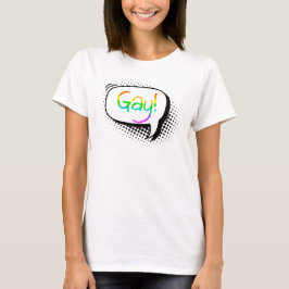 Homo spraakwolk t-shirt