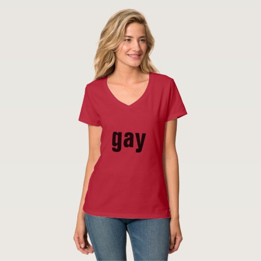 homo t-shirt (Voorkant volledig)